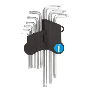 SET TORX KLJUČEVA DUGI S RUPOM U PLASTIČNOM NOSAČU T10-T50 9-DIJELNI