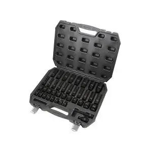 SET NASADNIH KLJUČEVA UDARNI KRATKI + DUGI 40 DIJ., 9-30 mm