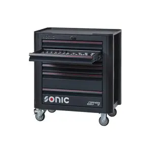 RADIONIČKA KOLICA NEXT S7 S ALATOM 6 LADICA 140-DIJELNI 3 LADICE ALATA S UMETCIMA