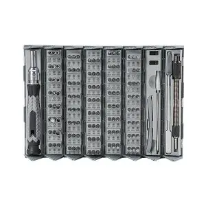 MINI SET BITOVA 126 DIJELNI U RASKLOPIVOJ KUTIJI S NOSAČEM BITOVA