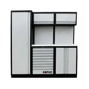 RADIONIČKI ORMAR S TRI PUNE LADICE ALATA D1958XŠ530XV2000MM