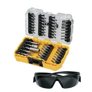 BITOVI DEWALT 25-50MM S NAOČALAMA I ADAPTEROM 1/4” 3/8” SET 47/1