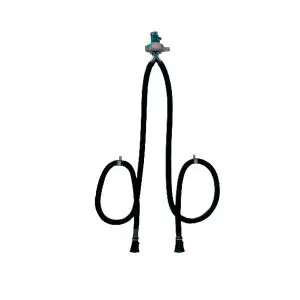 SET ZA ODVODNJU ISPUŠNIH PLINOVA TURBINA 0,37KW, 2 CRIJEVA, 75mm/7 m, SA NASTAVCIMA