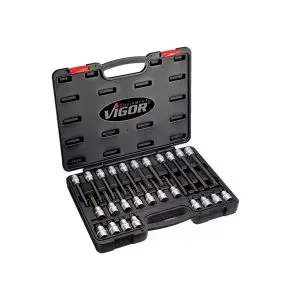 SET NASADNIH KLJUČEVA 1/2” XZN PROFIL, 26 DJELNI